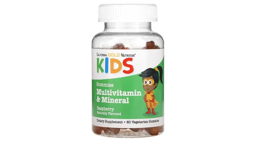 California Gold Nutrition, Multivitamin & Mineral For Children