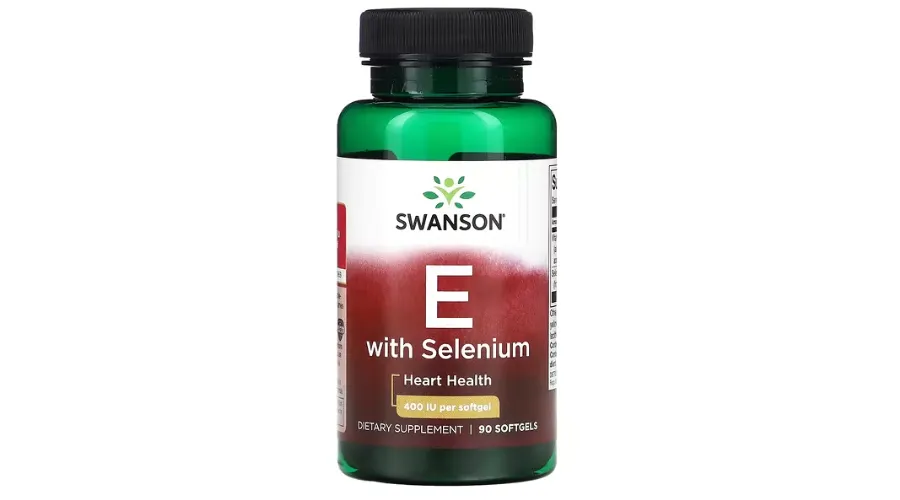 Swanson, Vitamin E with Selenium, 400 IU, 90 Softgels