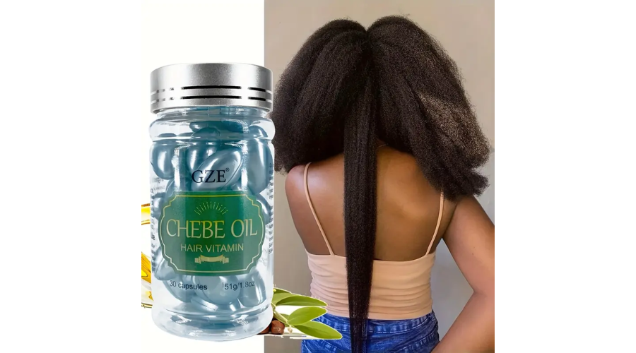 GZE Chebe Oil Hair Vitamin Capsule 